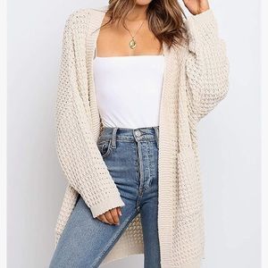 Slouchy Cardigan (Black)